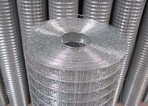 Galvanized welded wire mesh